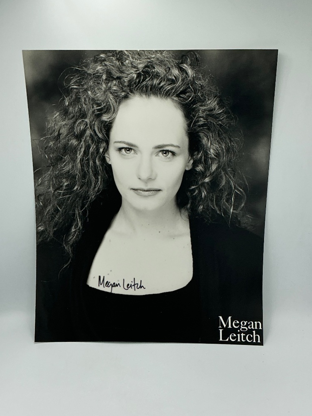 X-Files Autographed Megan Leitch Signed Photo Samantha Mulder 8x10 Litho